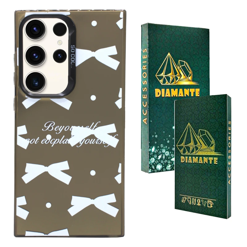 کاور دیامانته مدل Papillon Gn مناسب برای گوشی موبایل سامسونگ Galaxy S24 Ultra