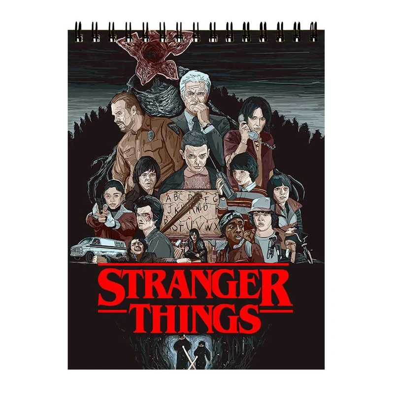 دفتر برنامه ریزی طرح stranger things کد 3827