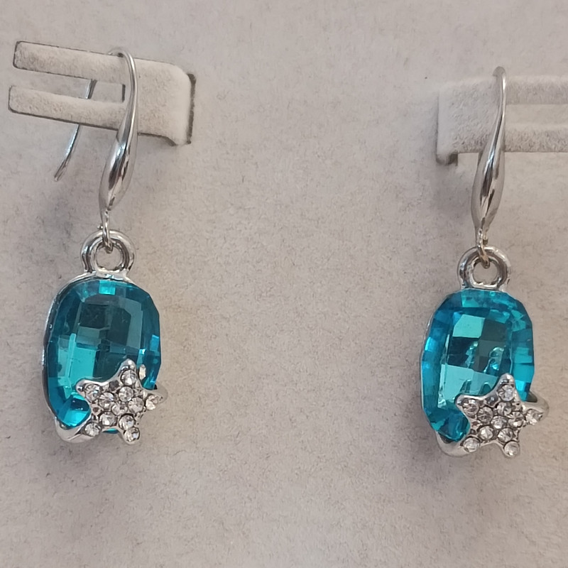 گوشواره زنانه مدل کریستال گوشواره زنانه مدل کریستال