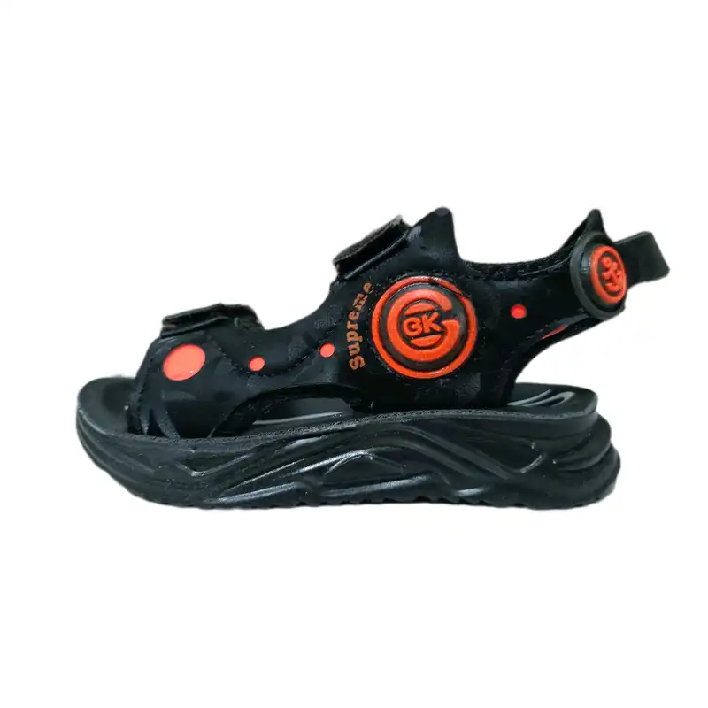 صندل پسرانه مدل رایان طبی کد T.a.j رنگ نارنجی