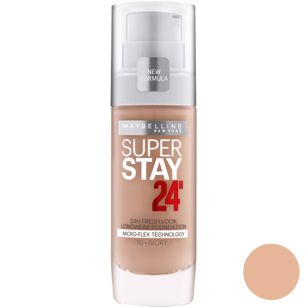 کرم پودر میبلین مدل Super Stay 24H شماره 10