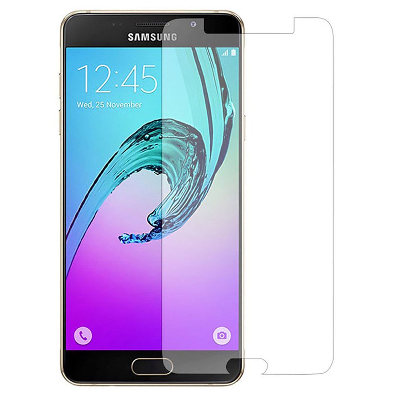 محافظ صفحه نمایش شیشه ای مدل Tempered مناسب برای گوشی موبایل سامسونگ Galaxy A5 2016