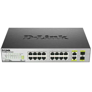 سوییچ 18پورت غیرمدیریتی دسکتاپ دی-لینک مدل DES-1018P