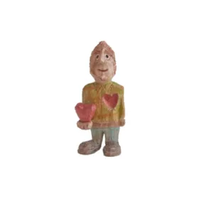 مجسمه چوبی طرح مرد عاشق کد 046