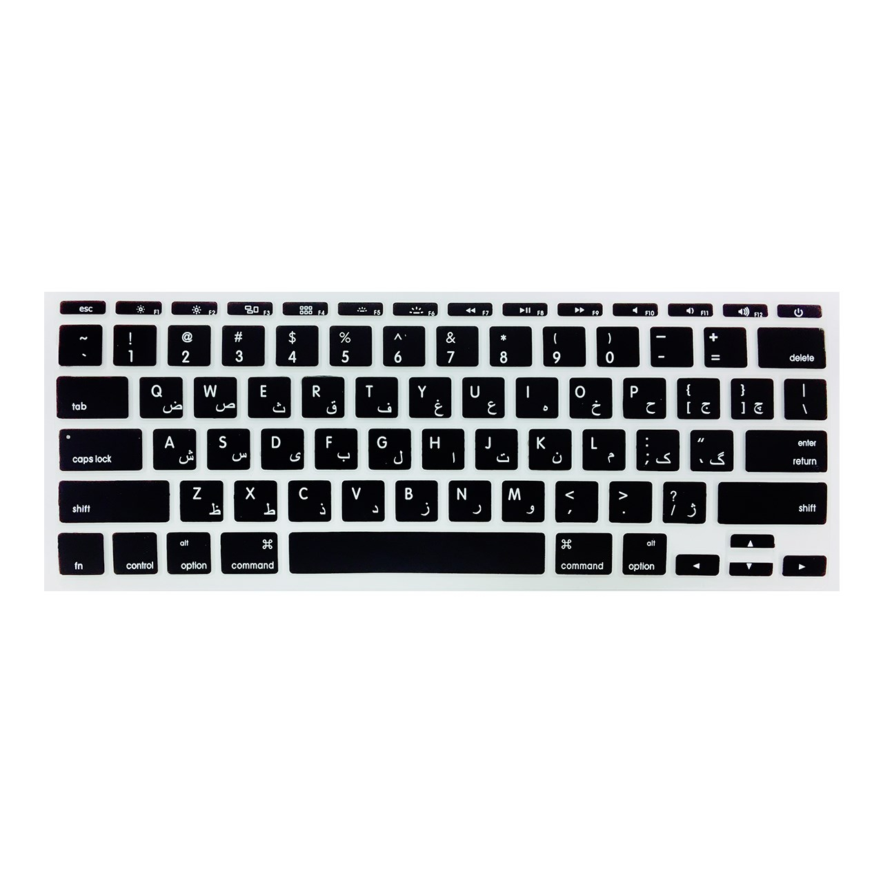 محافظ کیبورد با حروف فارسی کریستال گارد مناسب برای MacBook 11 inch