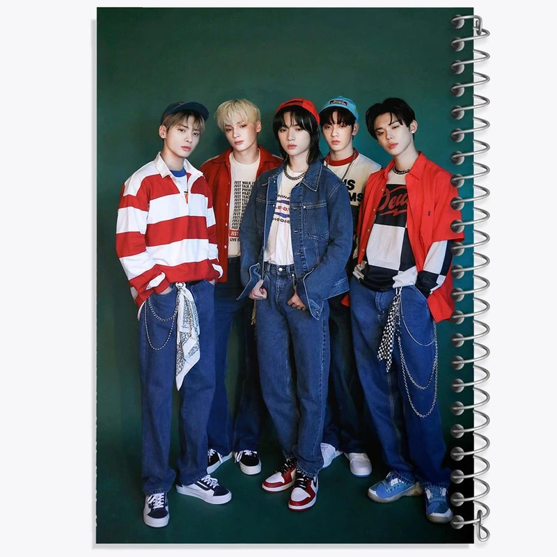 دفتر شطرنجی 50 برگ خندالو طرح گروه تی اکس تی TXT کد 20095