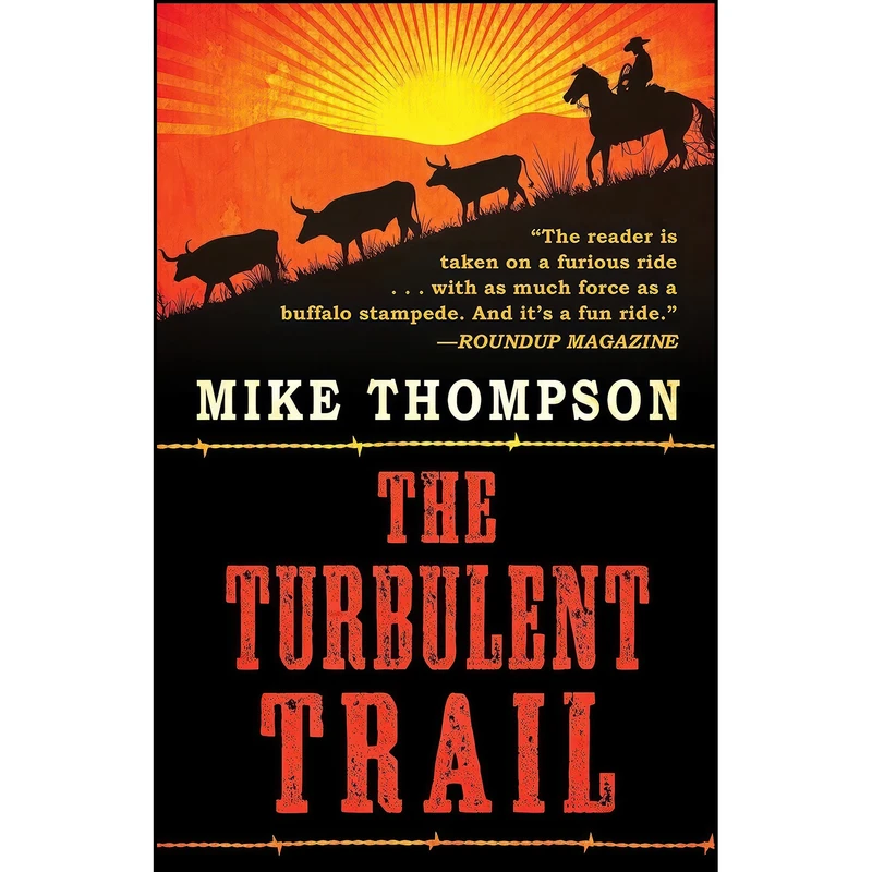 کتاب The Turbulent Trail اثر Mike Thompson انتشارات Five Star Publishing