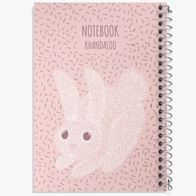 دفتر نت موسیقی 50 برگ خندالو مدل خرگوش کد N1031