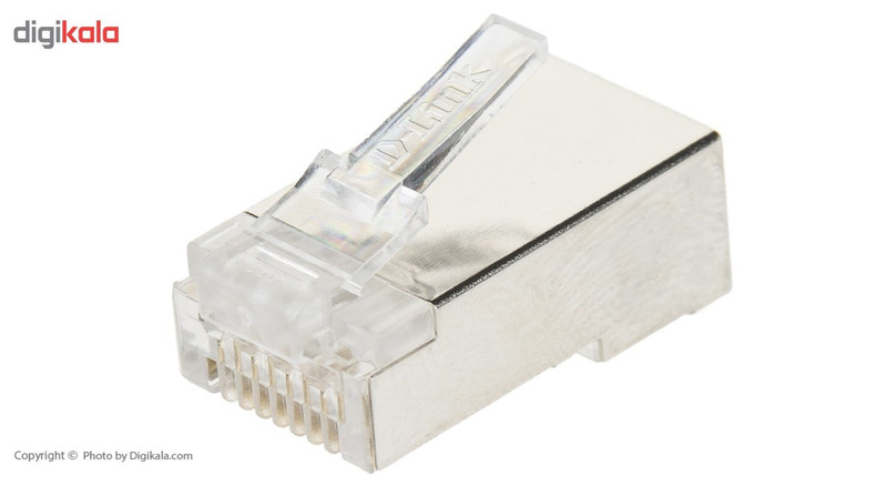 کانکتور Cat6 دی لینک مدل NPG-C61MET502-100 - بسته 100 عددی 1