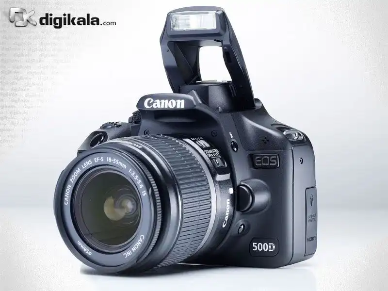 دوربین دیجیتال کانن ای او اس 500 دی (کیس ایکس 3) کیت دو لنز