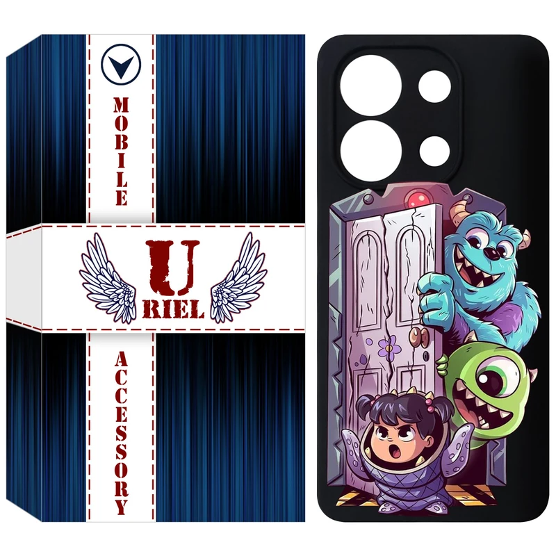 کاور یوریل قاب مدل KSH کد 67 طرح سالیوان مناسب برای گوشی موبایل شیائومی Redmi Note 13 4G