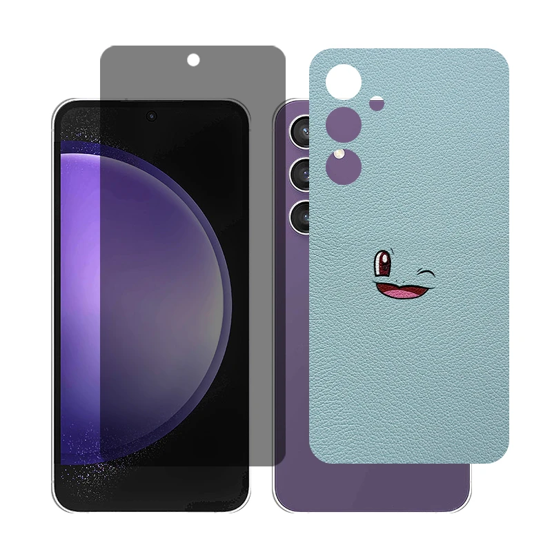 محافظ صفحه نمایش حریم شخصی گلس مدل Together مناسب برای گوشی موبایل سامسونگ Galaxy A55 به همراه برچسب پوششی 