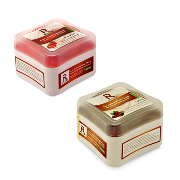 کرم مرطوب کننده آر ام سی مدل p22 حجم 160 میلی لیتر مجموعه 2 عددی