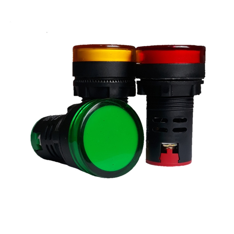 چراغ سیگنال مدل AD22 بسته 3 عددی