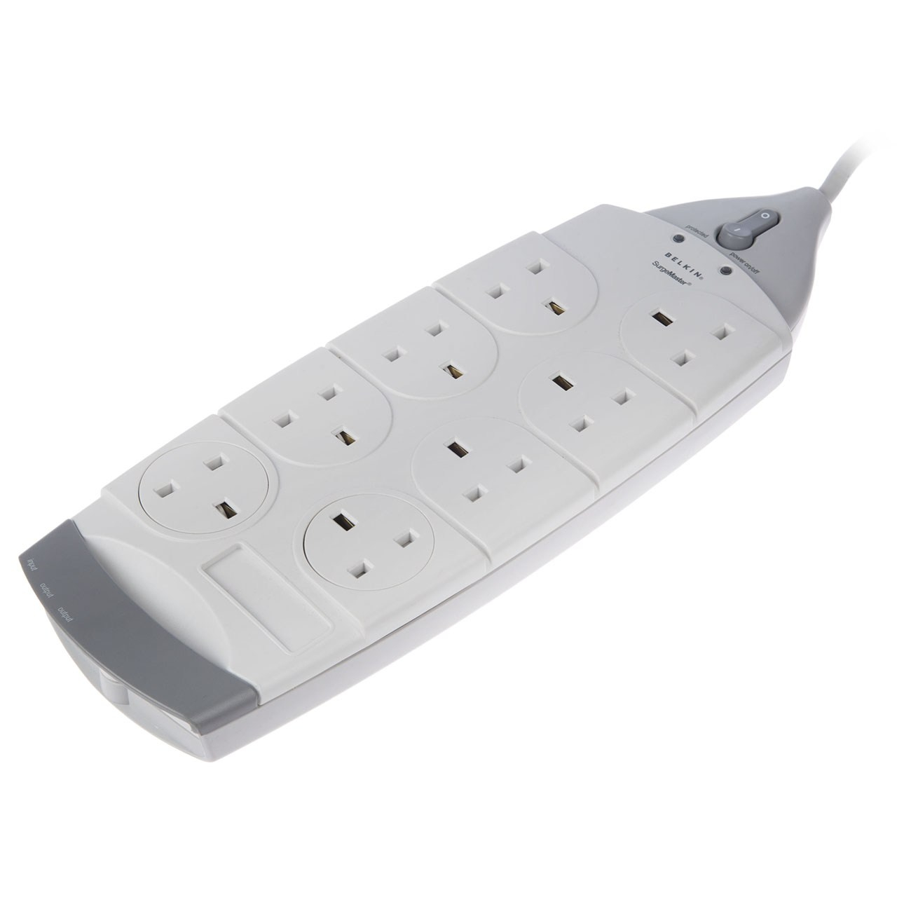 چند راهی برق و محافظ بلکین مدل F9G820uk4M-DB