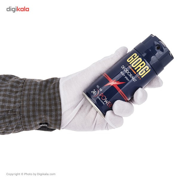 پک اسپری مردانه جیورجی مدل Power And Life حجم 150 میلی لیتر