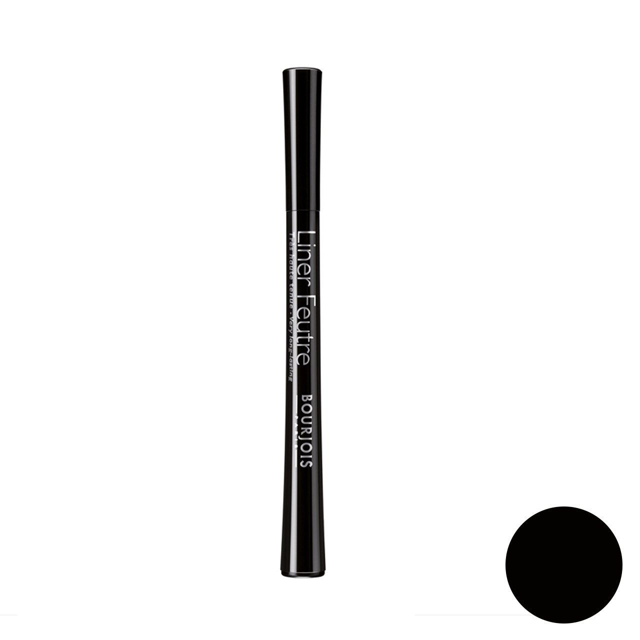 خط چشم بورژوآ مدل Liner Feutre Ultra Black 24h -  - 1