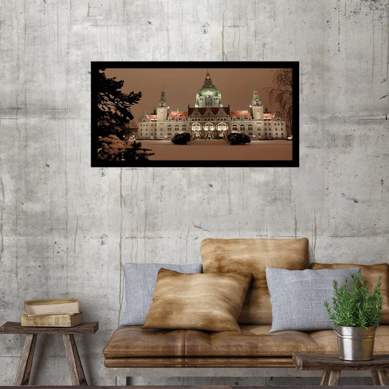 تابلو بکلیت طرح زمستان دویچلند آلمان مدل B-S2915