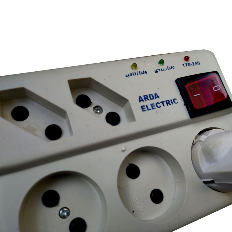 محافظ ولتاژ آردا الکتریک مدل super antishock محافظ ولتاژ آردا الکتریک مدل super antishock