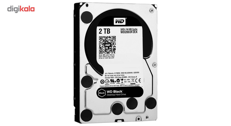 هارددیسک اینترنال وسترن دیجیتال مدل Black WD2003FZEX ظرفیت 2 ترابایت 3