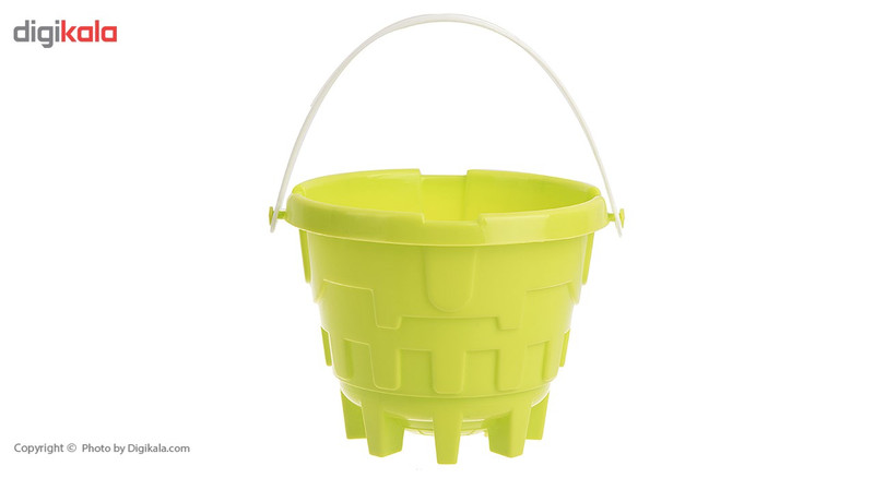 ست شن بازی زرین تویز مدل Bucket And Wheelbarrow Castle E7