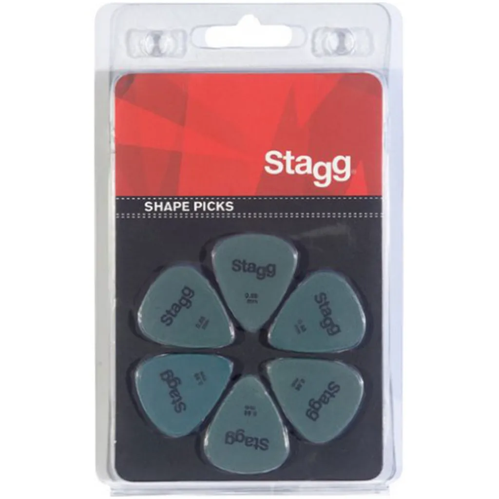 پیک استاندارد گیتار استگ مدل SPSTDX6-0.88 بسته‌ شش عددی