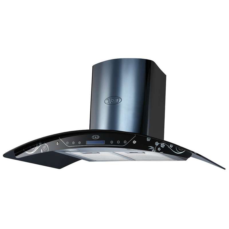 هود تی اند دی مدل TD12 شومینه ای سایز 90