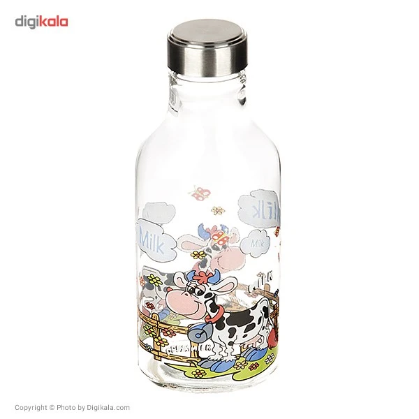 عکس شماره 5 : بطری شیر زیباسازان مدل two cows-بسته 2 عددی