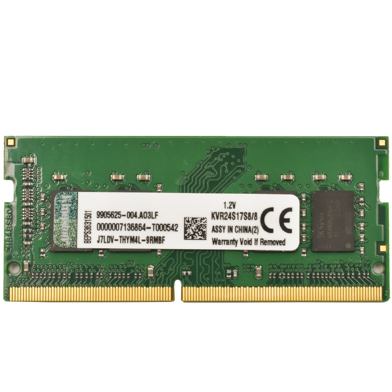 رم لپ تاپ کینگستون مدلDDR4 2400S MHz CL17 ظرفیت 8 گیگابایت