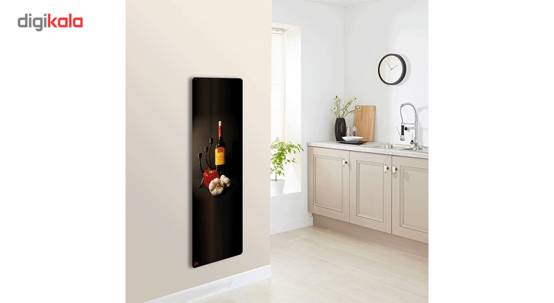 رادیاتور شیشه ای آترین مدل A072 سایز 60 × 175 سانتی متر