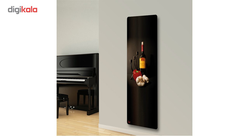 رادیاتور شیشه ای آترین مدل A072 سایز 60 × 175 سانتی متر