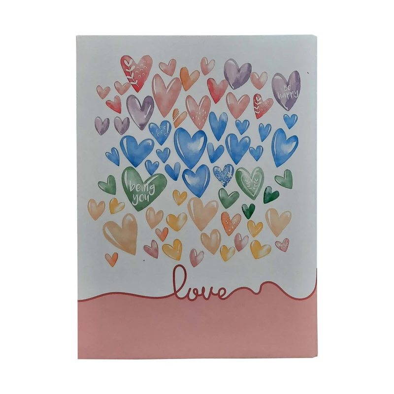 دفتر کلاسوری 160 برگ پاپکو مدل NB-6187