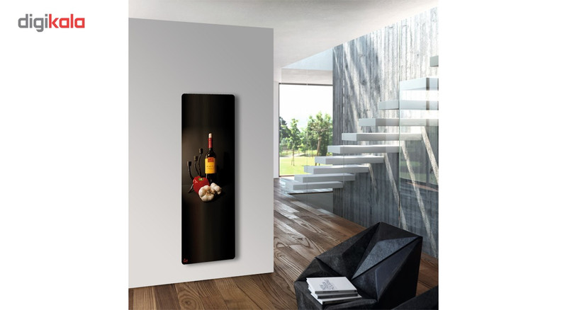 رادیاتور شیشه ای آترین مدل A072 سایز 60 × 175 سانتی متر