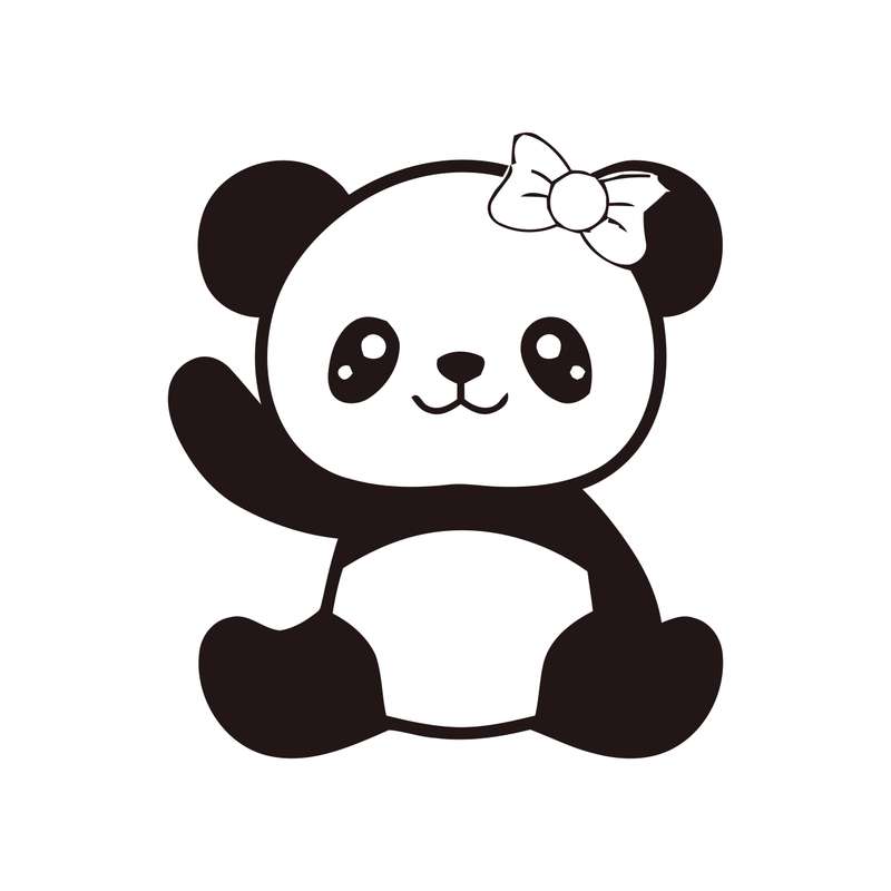 برچسب لپ تاپ پویا مارکت طرح خانم پاندا کد 2098 برچسب لپ تاپ پویا مارکت طرح خانم پاندا کد 2098