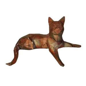 مجسمه مدل گربه لمیده