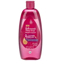 شامپو درخشان کننده مو کودک جانسون مدل Shiny Drops حجم 300 میلی لیتر