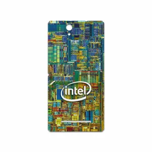 MAHOOT Intel Brand Cover Sticker for Sony Xperia C3 Dual