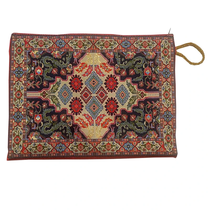 کیف مدارک مدل زیپ دار طرح فرش کد 2567