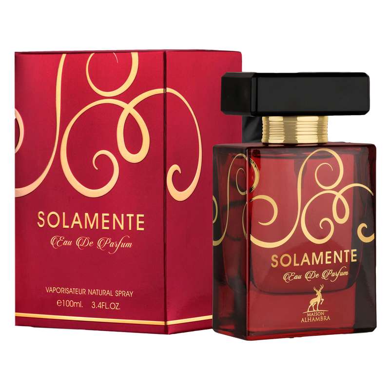 ادو پرفیوم زنانه الحمبرا مدل Solamente حجم 100 میلی لیتر