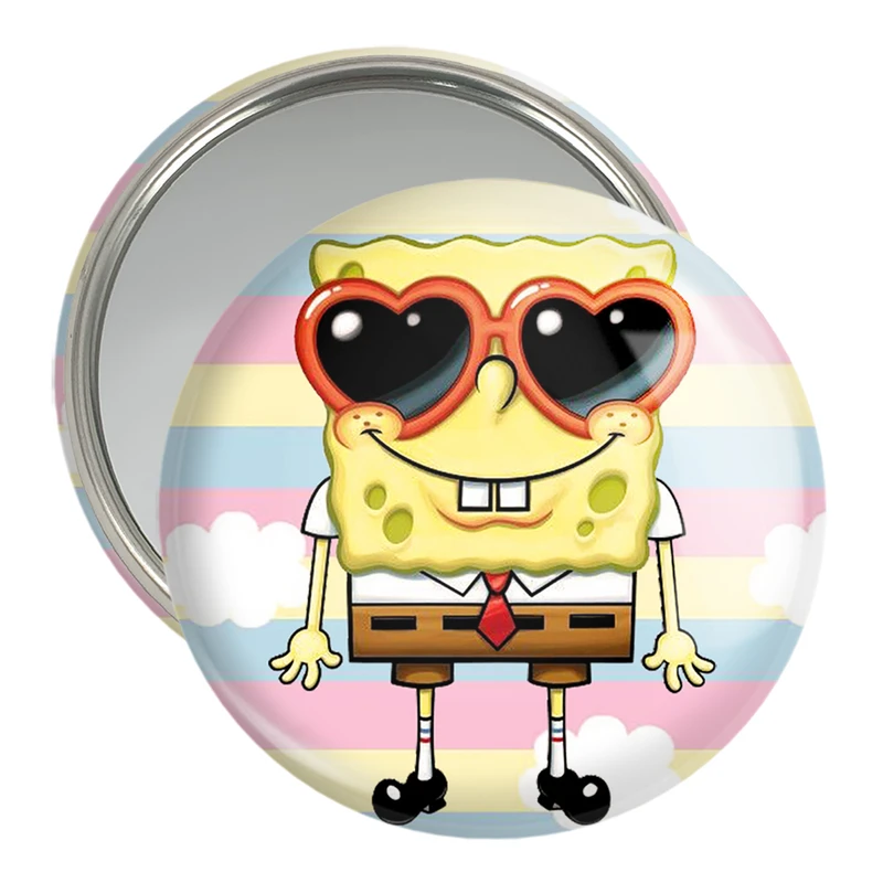 آینه جیبی خندالو مدل باب اسفنجی  کد 1349