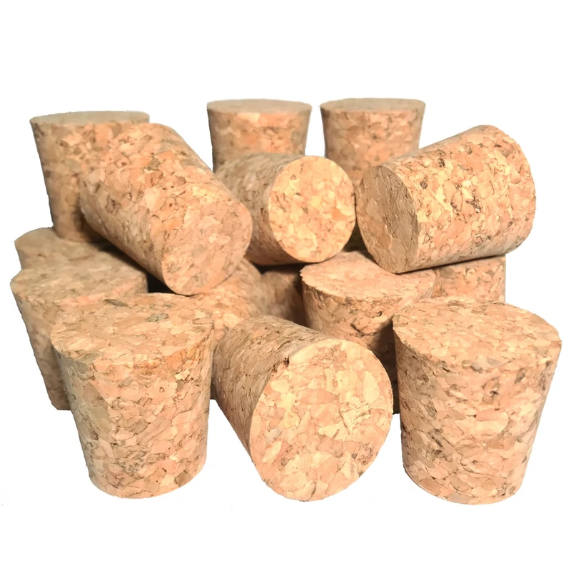 درب بطری چوب پنبه ترکیبی مدل 24-30 - بسته 8 عددی