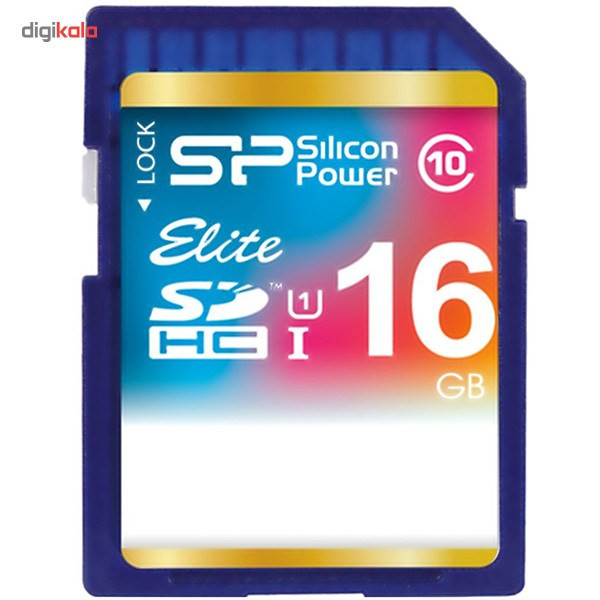 کارت حافظه سیلیکون پاور مدل Elite کلاس 10 استاندارد UHS-I U1 سرعت 40MBps - 16GB