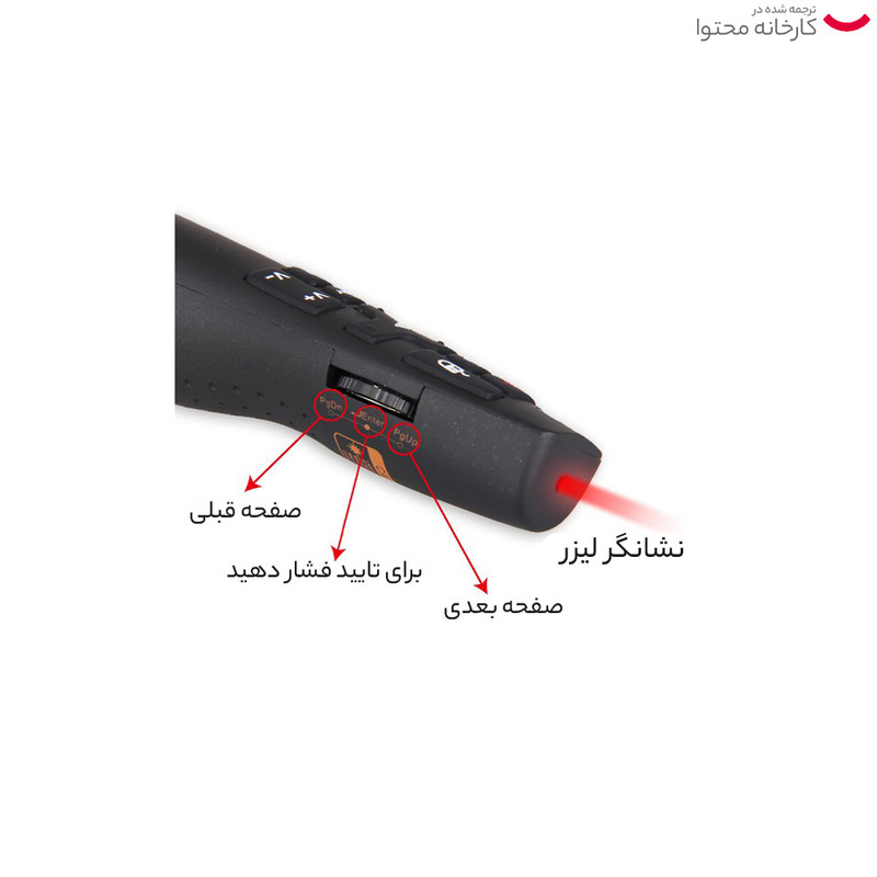 پرزنتر بی‌سیم ری مدل R900 Mini