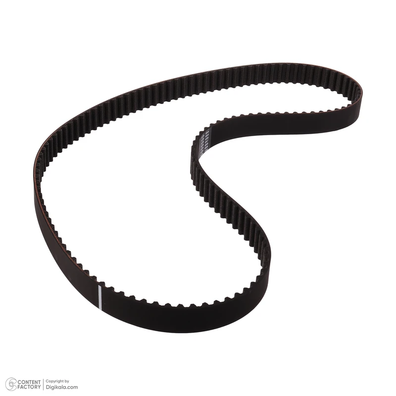 عکس شماره 2 : تسمه تایم ایساکو مدل دندانه دار کد 134 مناسب برای پژو 206 تیپ 5و 207