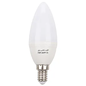 Noor Lamp Frosted Candle 6W LED Lamp E14