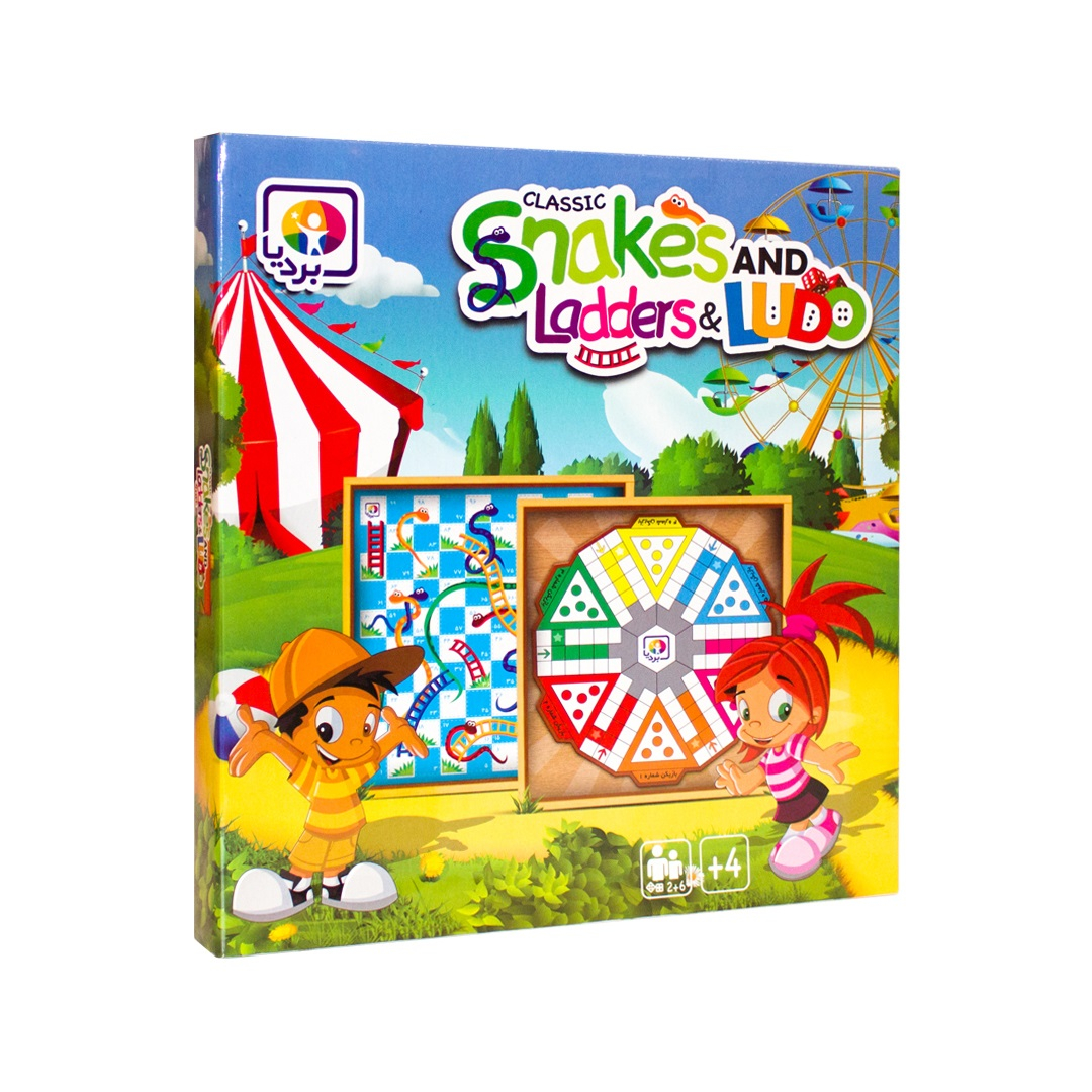 بازی فکری بردیا مدل منچ و مارپله