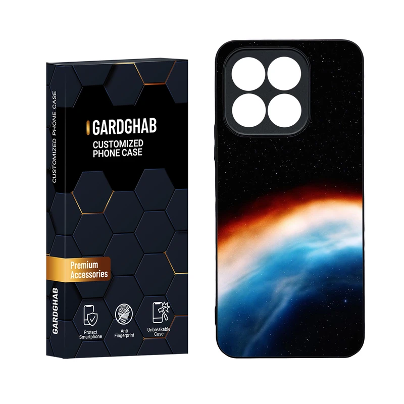 کاور گارد قاب مدل دور ژله ای ساده مناسب برای گوشی موبایل آنر Honor X8b 4G