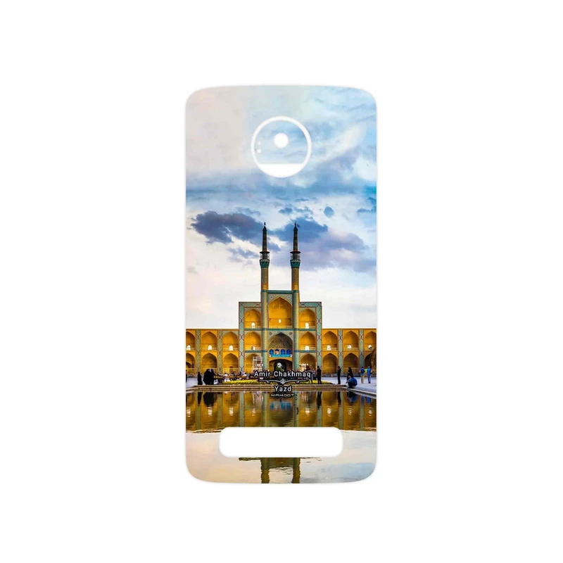 برچسب پوششی ماهوت مدل Amir Chakhmaq Square Yazd مناسب برای گوشی موبایل موتورولا Moto Z