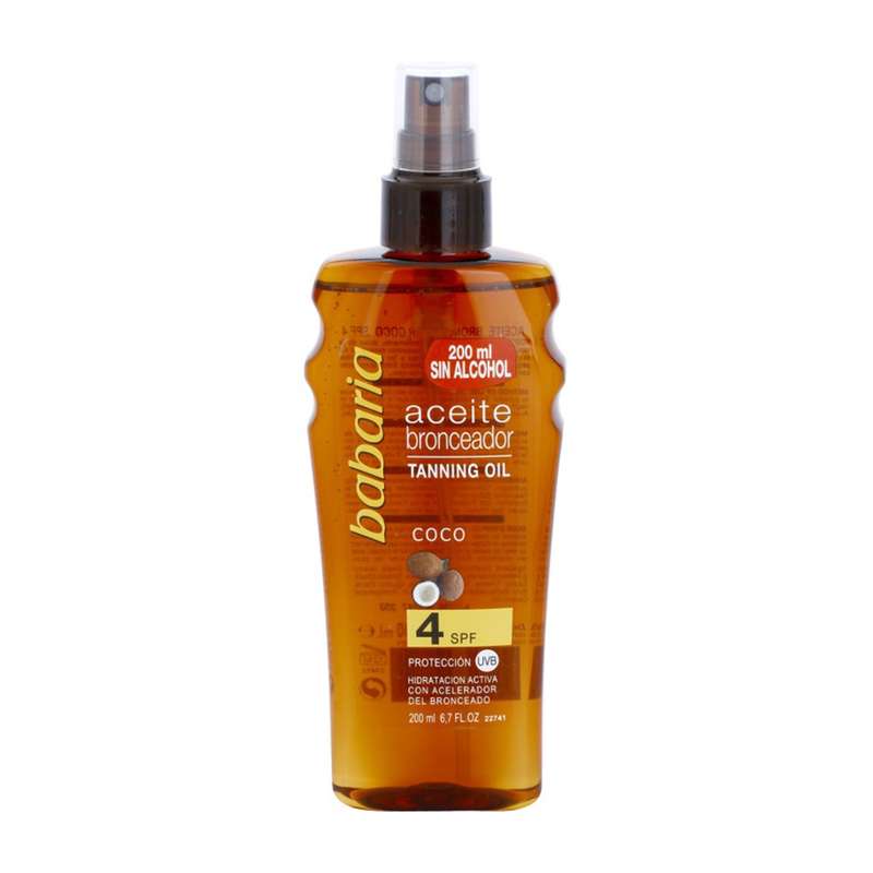 روغن برنزه کننده بدن باباریا مدل Aceite حجم 200 میلی لیتر روغن برنزه کننده بدن باباریا مدل Aceite حجم 200 میلی لیتر