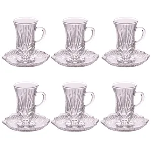 ست فنجان و نعلبکی پترا مدل RS002 - بسته 6 عددی